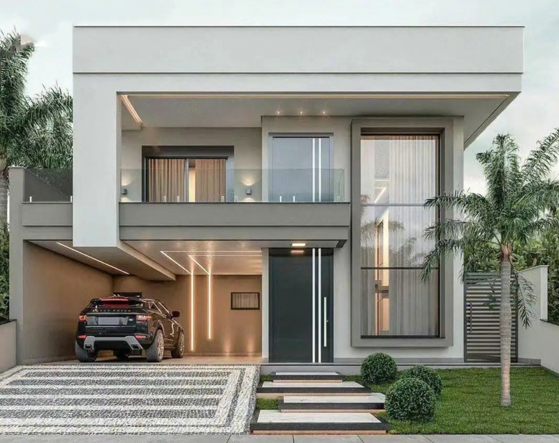 編號:FT011-現代風格別墅